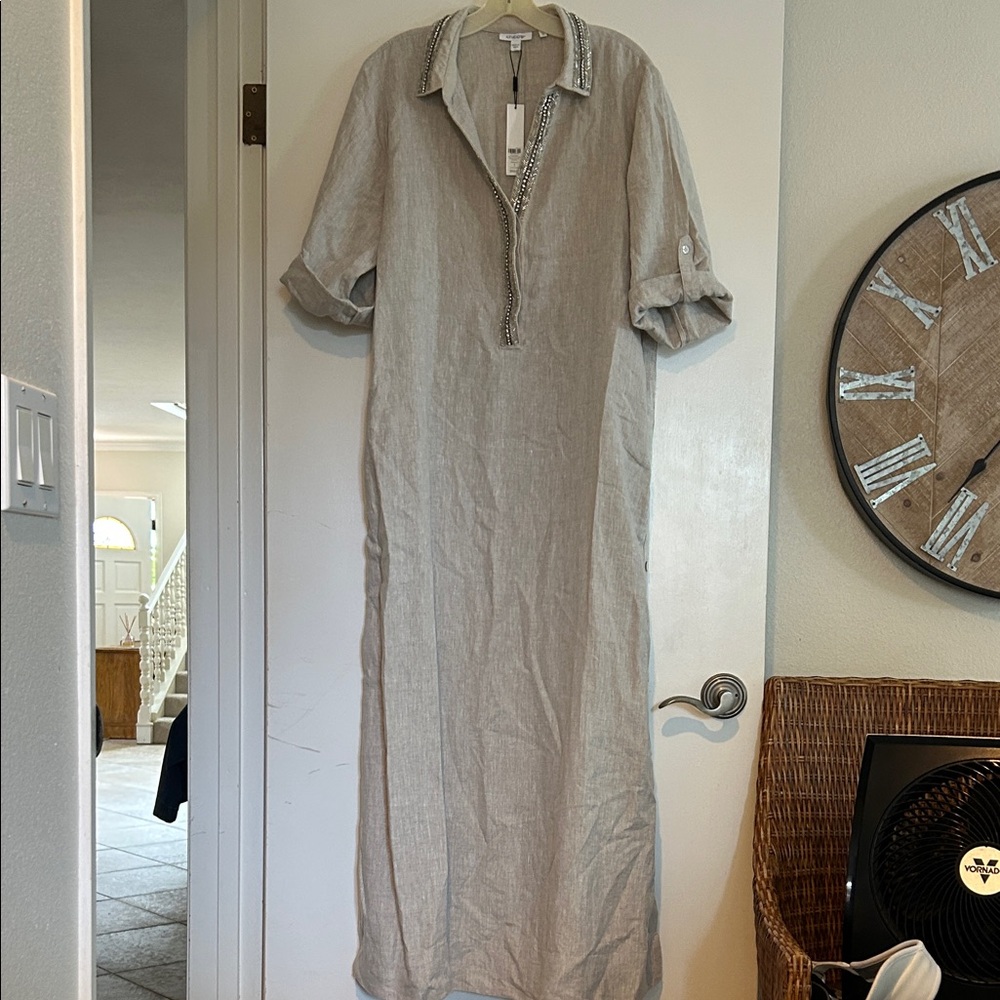 Chico's Gray Maxi Dress